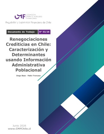 Portada de Renegociaciones Crediticias en Chile: Caracterización y Determinantes usando Información Administrativa Poblacional