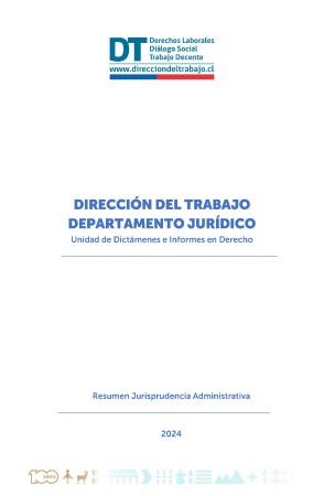 Portada de Resumen Jurisprudencia Administrativa 2024