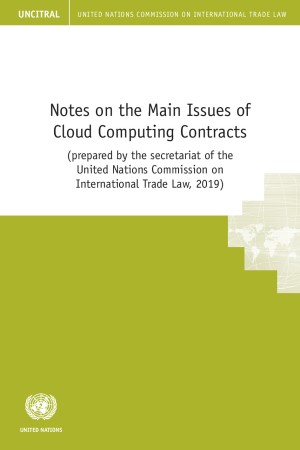Portada de Notes on the Main Issues of Cloud Computing Contracts