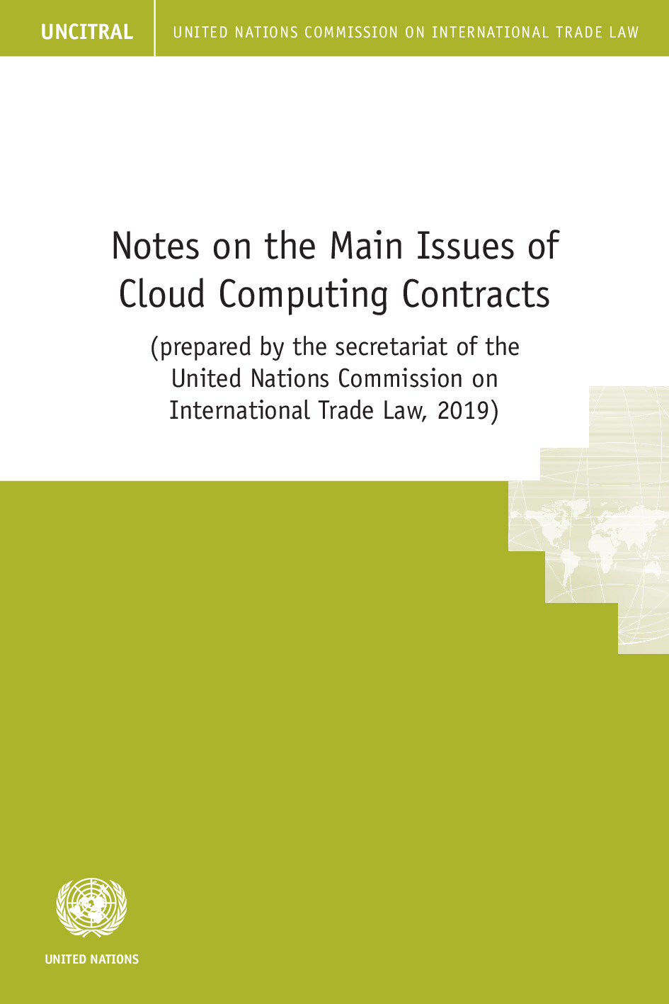 Notes on the Main Issues of Cloud Computing Contracts