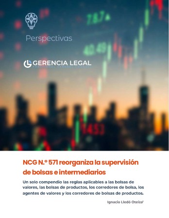Portada de NCG N.º 571 reorganiza la supervisión de bolsas e intermediarios