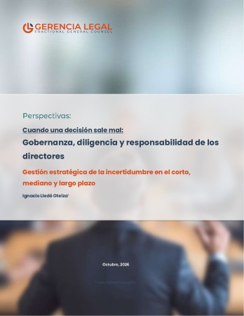 Portada de Cuando una decisión sale mal: Gobernanza, diligencia y responsabilidad de los directores. Gestión estratégica de la incertidumbre en el corto, mediano y largo plazo